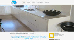 Desktop Screenshot of goldcoastmarbleandgranite.com.au